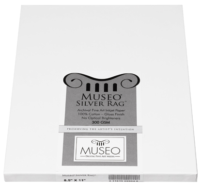 Museo Silver Rag 300g, A4, 25 Blatt