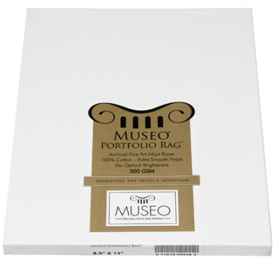 Museo Portfolio Rag 300g, 24" Rolle