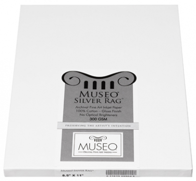 Museo Silver Rag 300g, 50" Rolle