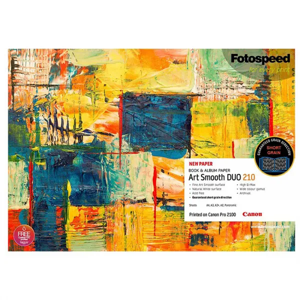 Fotospeed Art Smooth DUO 210g, DIN A4, 25 Blatt