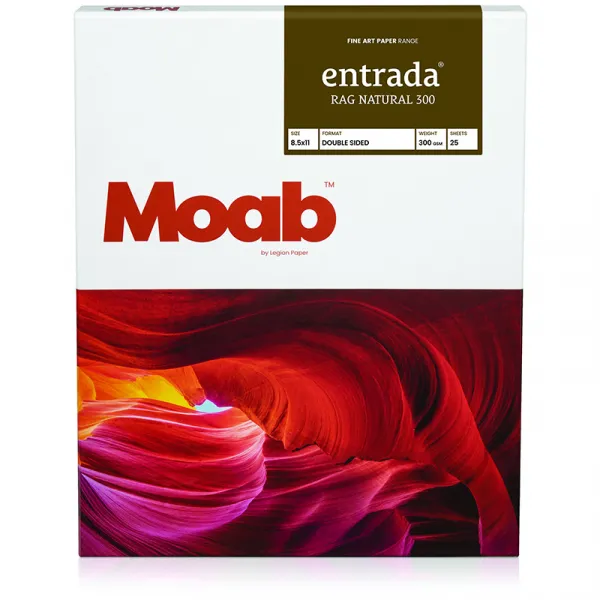 Entrada Rag Natural DUO 300g, DIN A3+, 25 Blatt