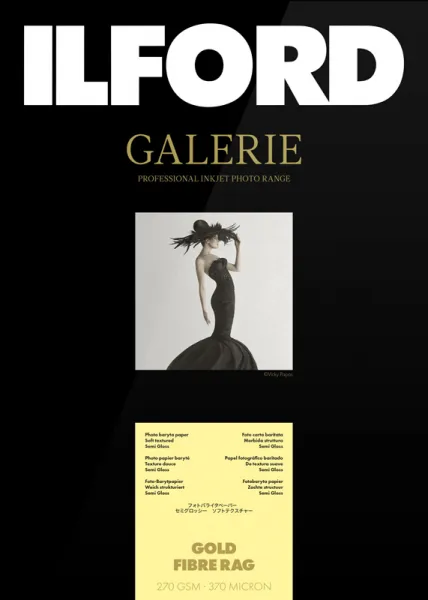 GALERIE Gold Fibre Rag, DIN A4, 25 Blatt