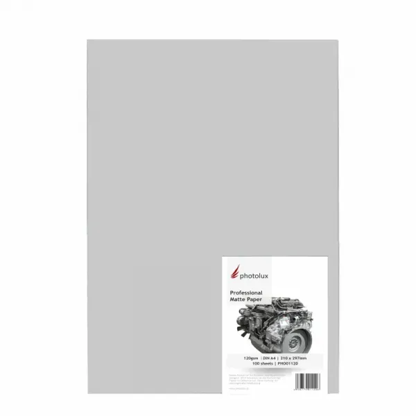 Professional Matte Paper 120g, DIN A4, 100 Blatt