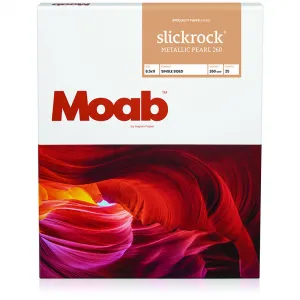 Slickrock Metallic Pearl 260g, DIN A4, 25 Blatt