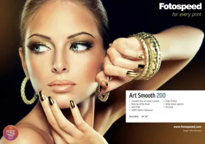 Fotospeed Art Smooth 200g, A3+, 25 Blatt