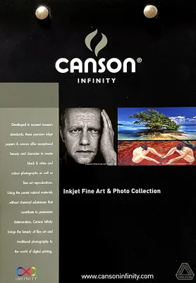 Mit dem Canson Infinity Musterbu...