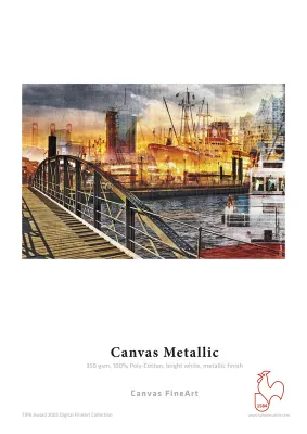 Canvas Metallic, 36" Rolle