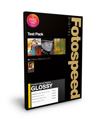 Fotospeed Glossy Fine Art Testpackung