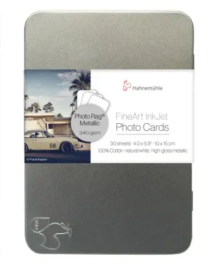 Hahnemühle Photo Cards - Photo Rag Metallic, 10 x 15cm