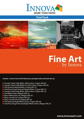 Das Innova Fine Art Sample Pack ...