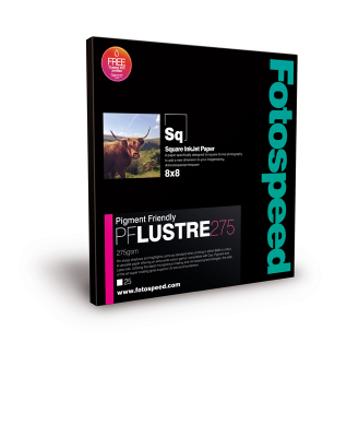 PF Lustre 275g/m, 20,3 x 20,3 cm, 50 Blatt