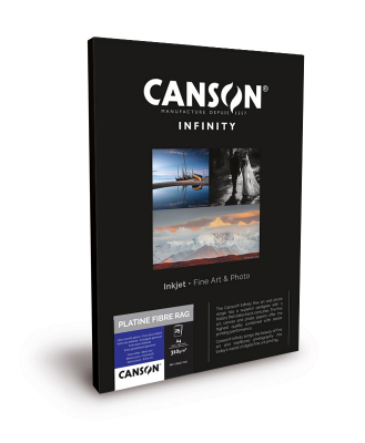 Canson Infinity Platine Fibre Rag 310g, DIN A3+, 25 Blatt